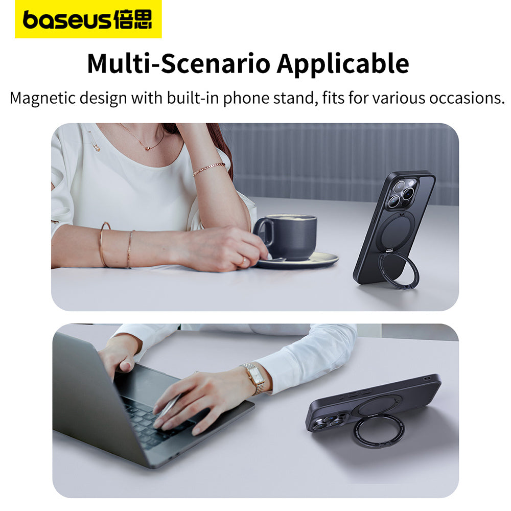 Baseus-Magnetic-Phone-Case-for-iPhone-15---Misty-Night-Black-1