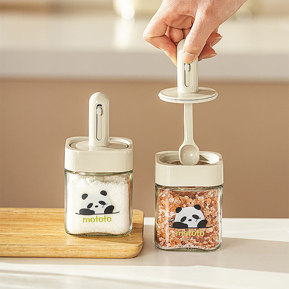 Mototo-Panda-Square-Retractable-Spice-Jar---White-1