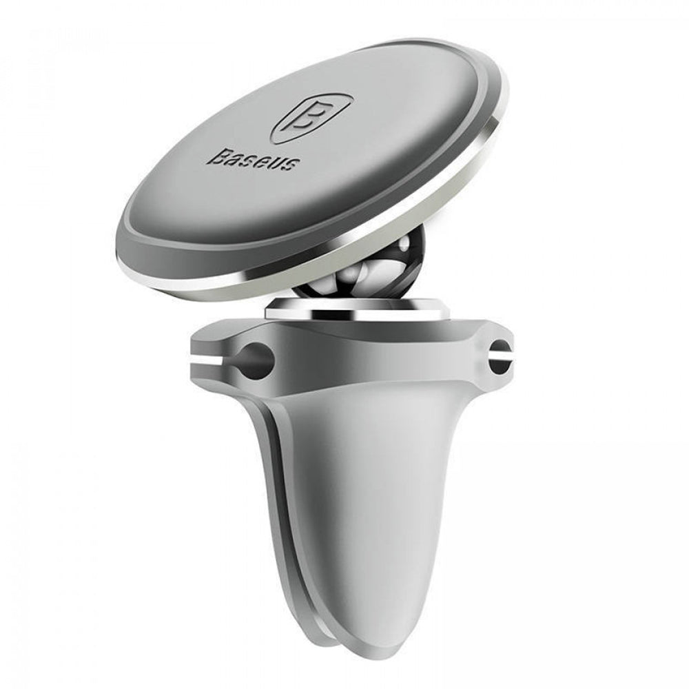 Baseus-Magnetic-Car-Mount-Holder---Air-Vent,-Silver,-International-Version-1