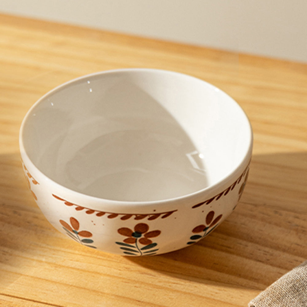 Modern-Housewife-Retro-Floral-Tableware-4.5-inch-Textured-Bowl-1