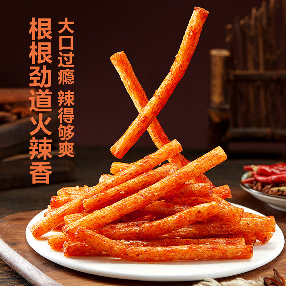 Bestore-Spicy-Vegetarian-Chicken-Tendon-Snack-95g-1