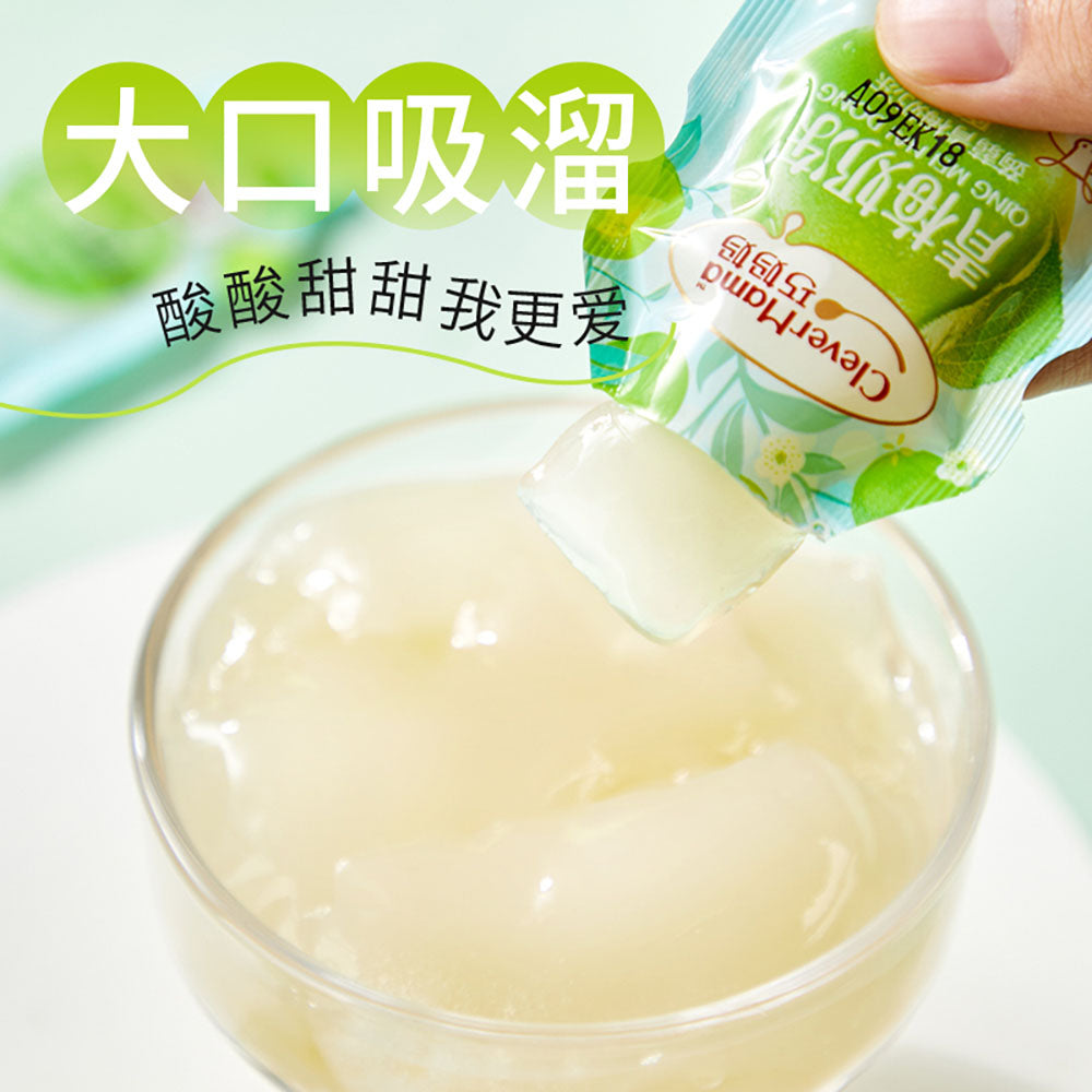 Clever-Mama-Lactobacillus-Konjac-Milk-Jelly---White-Peach-Flavor,-6-Pieces,-120g-1