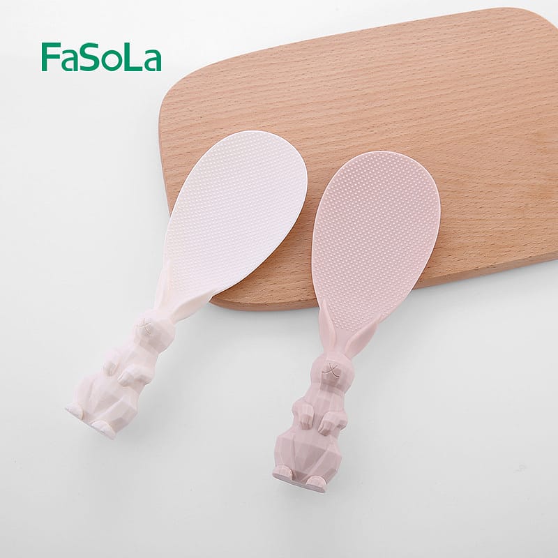 FaSoLa-Upright-Rice-Serving-Spoon-in-Dogwood-Pink,-7.3*20.5cm-1