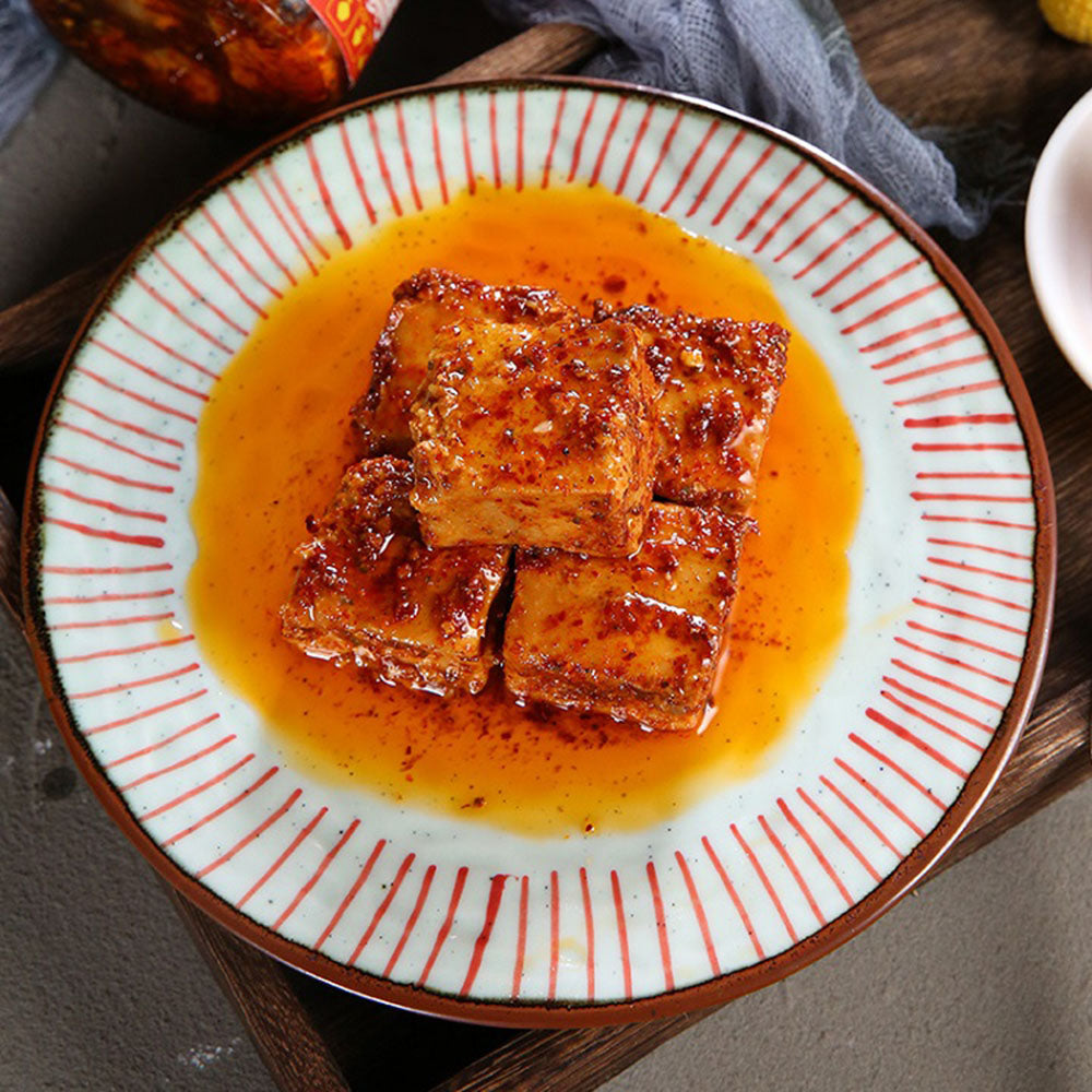 Chuanwazi-Spicy-Red-Oil-Tofu-Cheese-220g-1