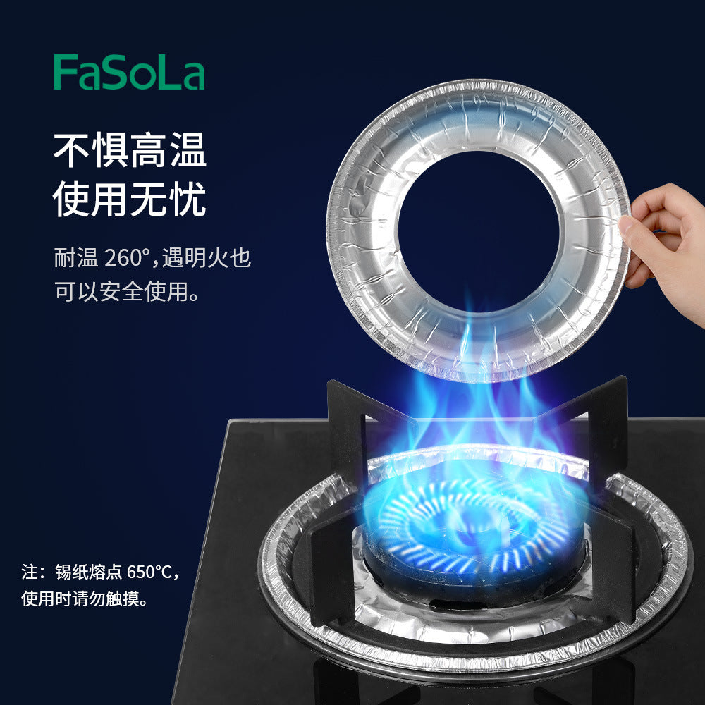 FaSoLa-Gas-Stove-Oil-Proof-Pads-Silver---10-Pieces-1