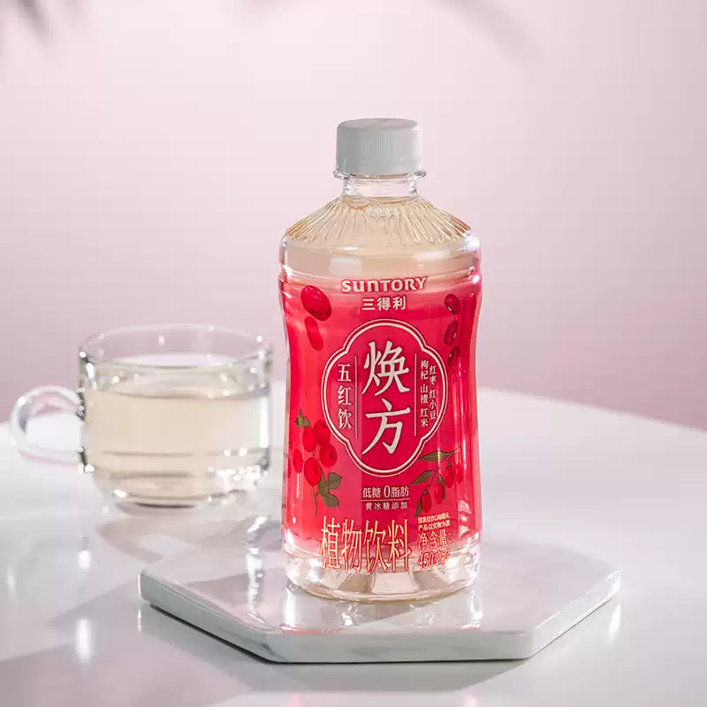 Suntory-Huanfang-Five-Red-Herbal-Drink---450ml-x-15-Bottles-3