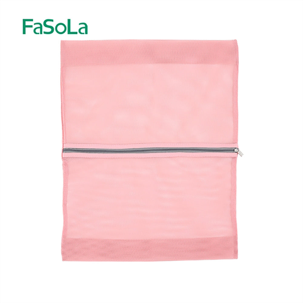 FaSoLa-Double-Sided-Mesh-Storage-Bag-S---Pink-1