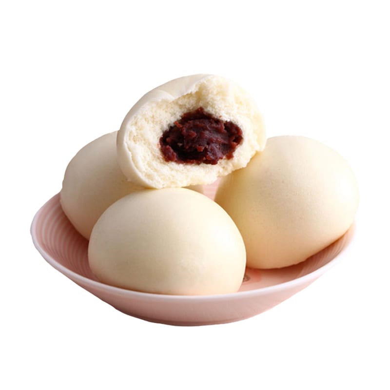 [Frozen]-Sanquan-Dumpling-House-Red-Bean-Buns,-12pcs-360g-1