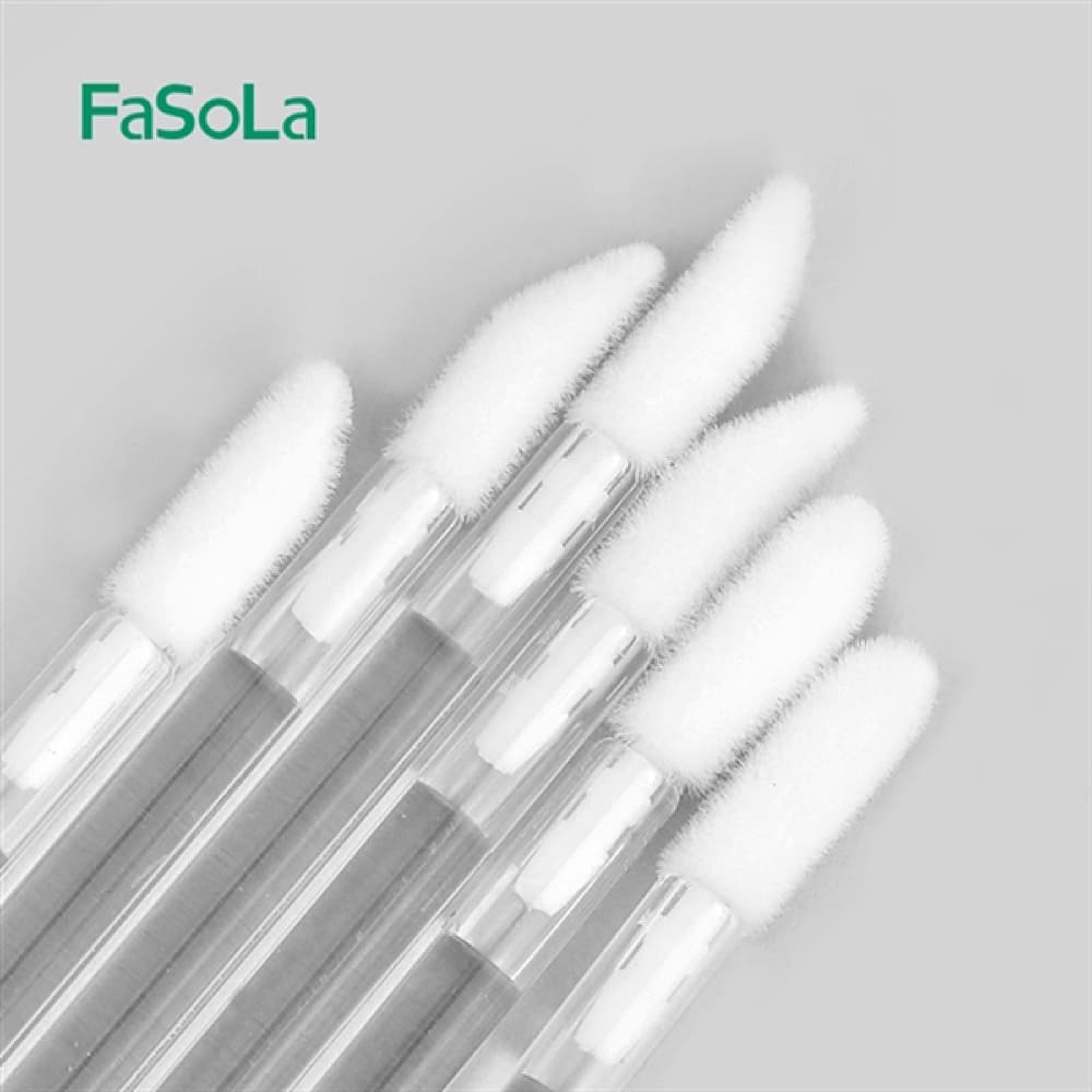 FaSoLa-Disposable-Lip-Brushes---50-Pieces,-White-1