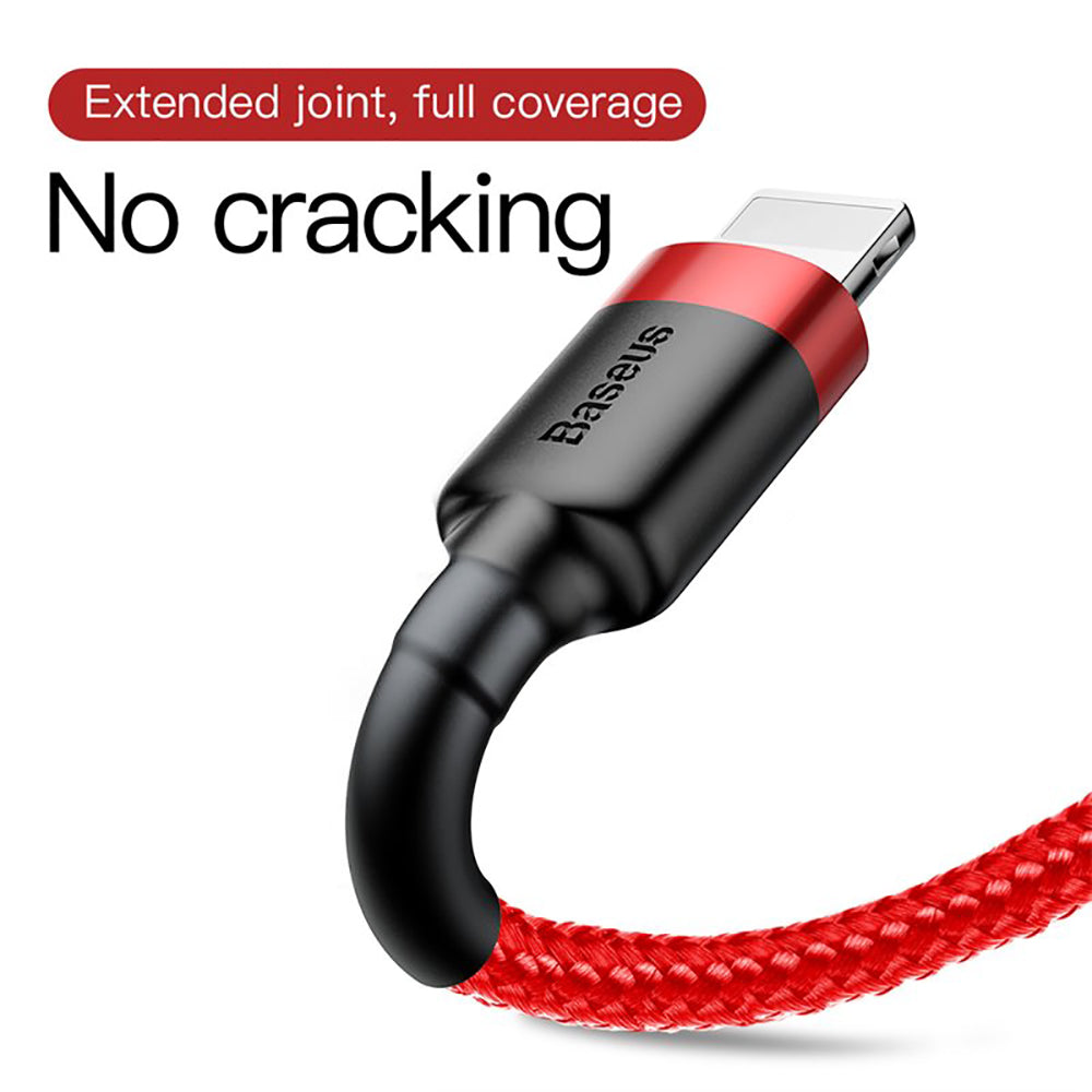 Baseus-Cafule-USB-to-Lightning-Cable-1.5A-2M---Red-1