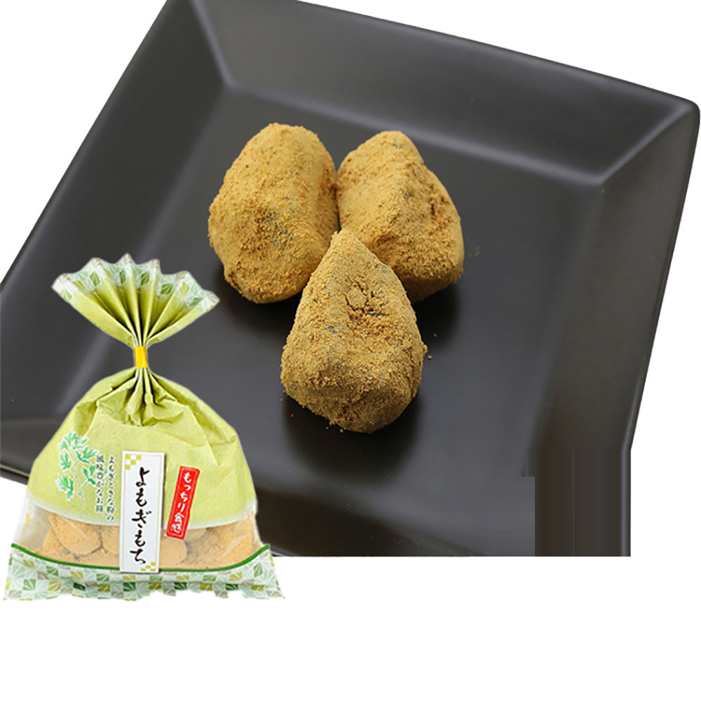 Japanese Imported Yomogi Mochi in Drawstring Bag - 180g