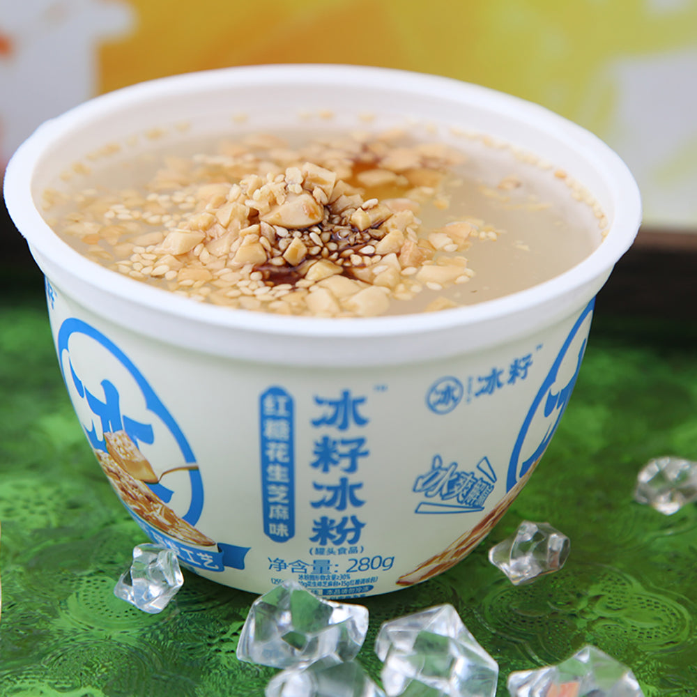 Shenghetang-Ice-Jelly-with-Brown-Sugar,-Peanut,-and-Sesame-Flavor---280g-1