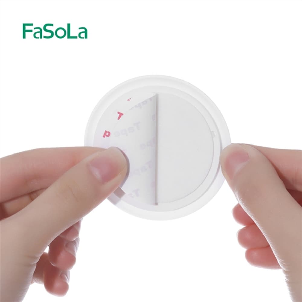 FaSoLa-Round-Anti-Collision-Silent-Pads---White,-6cm-Diameter,-Pack-of-4-1