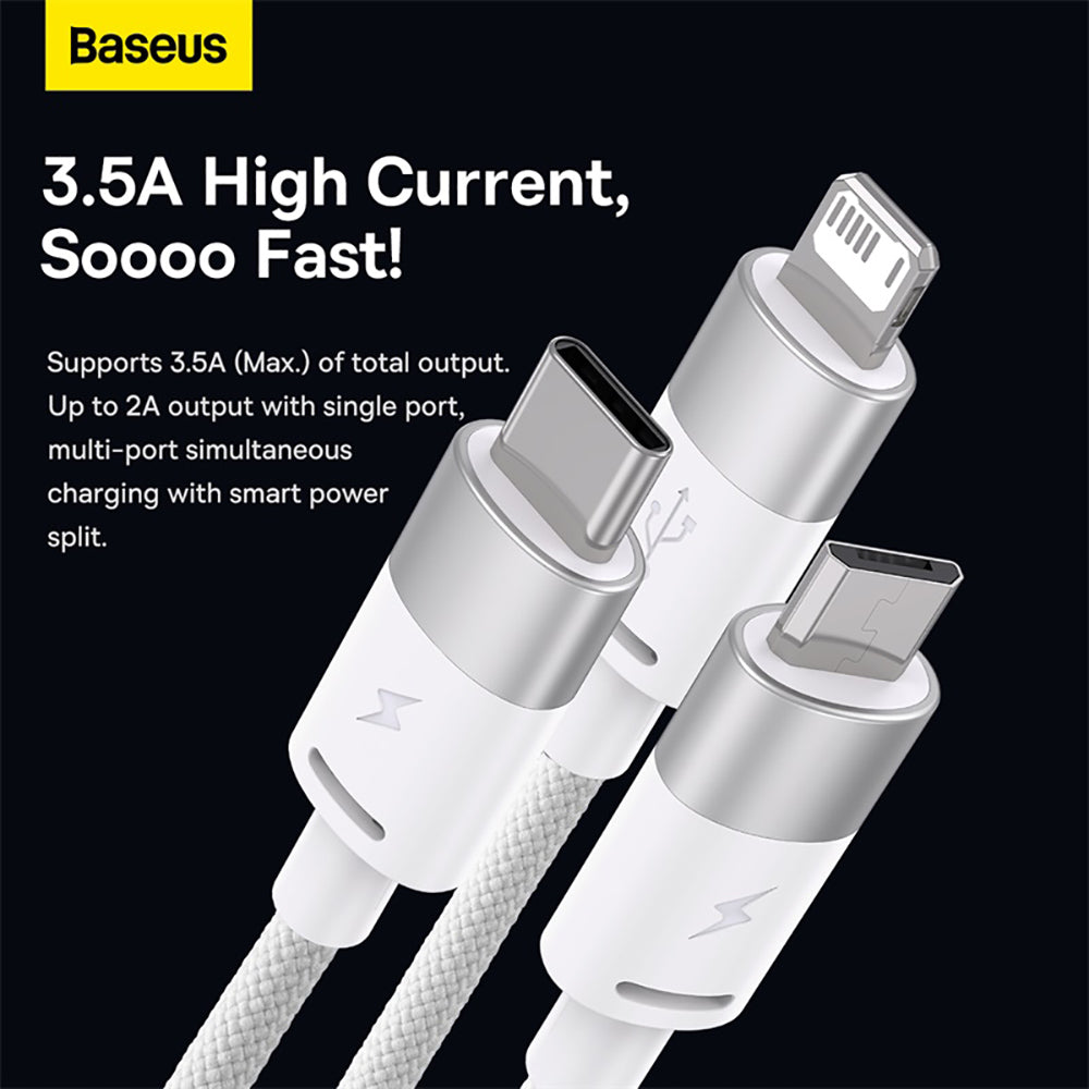 Baseus-StarSpeed-Series-3-in-1-Fast-Charging-Data-Cable-USB-to-M+L+C-3.5A-1.2m-White-1