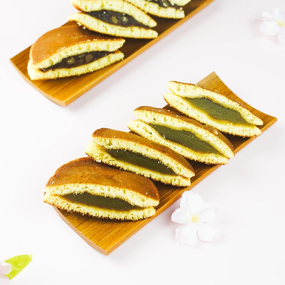 Hiyoshi-Seika-Matcha-Dorayaki---5-Pieces,-300g-1