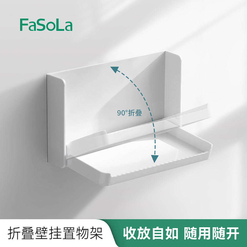 FaSoLa-Foldable-Wall-Mounted-Storage-Shelf---White-1