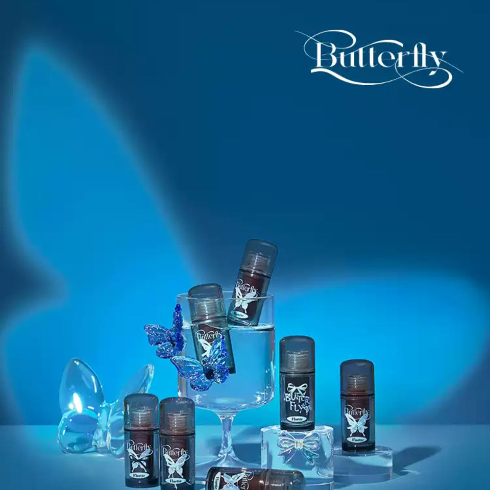 Flortte-Butterfly-Lip-Serum-Gloss-1.9g-–-Nourishing-High‑Shine-Tinted-Lip-Treatment-3