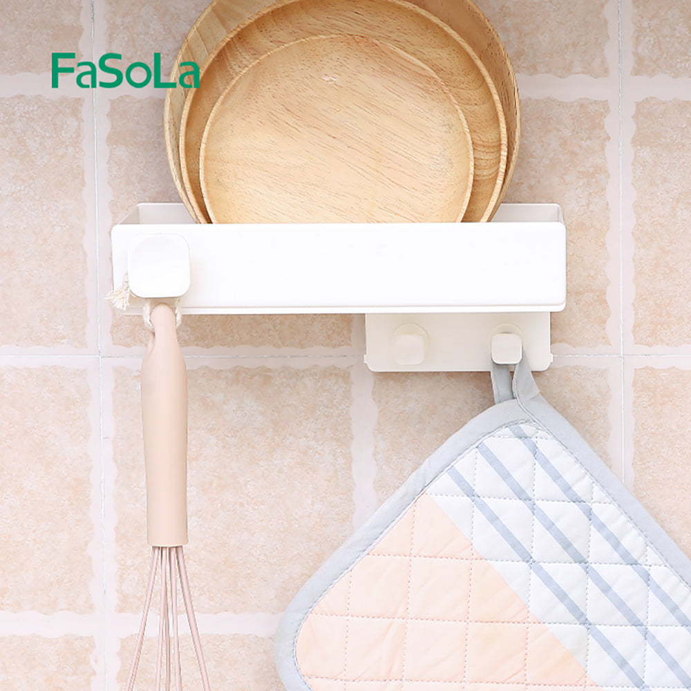 FaSoLa-No-Drill-Kitchen-and-Bathroom-Storage-Shelf---Off-White,-Rectangular-1