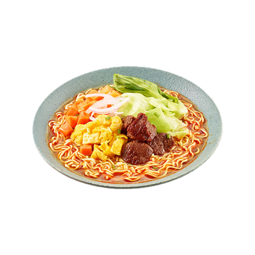 BaiXiang Yummy Soup Classic Beef Flavor Noodles - 105g x 12 Cups-1