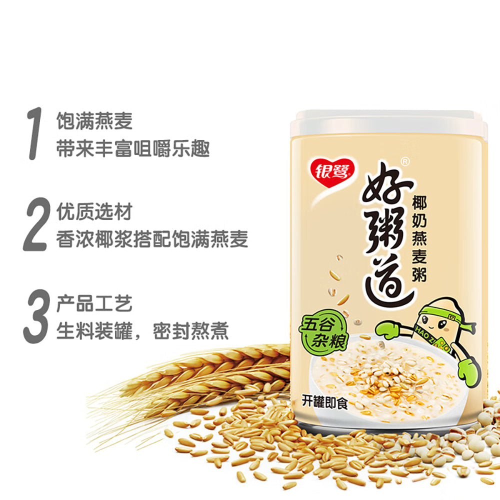 Yinlu-Haozhidao-Coconut-Milk-Oatmeal---280g-x-12-Bottles-1