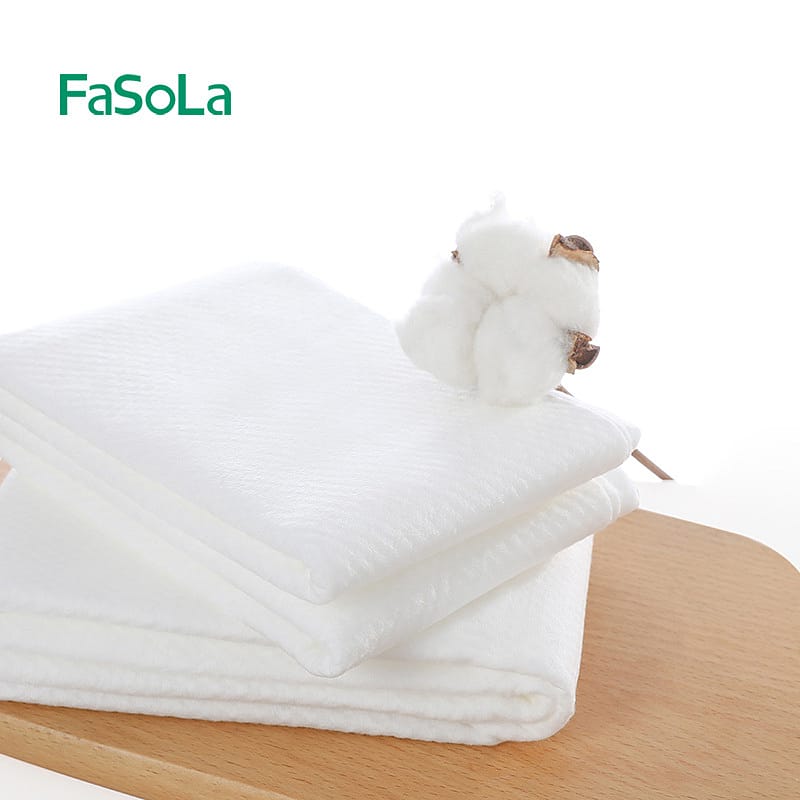 FaSoLa-Disposable-Pure-Cotton-Bath-Towel---White,-70x140cm-1