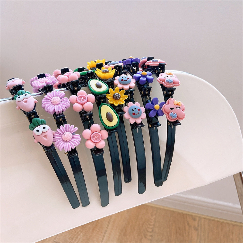 Korean-Children's-Hair-Accessories---Sunflower-Pattern-Headband-1