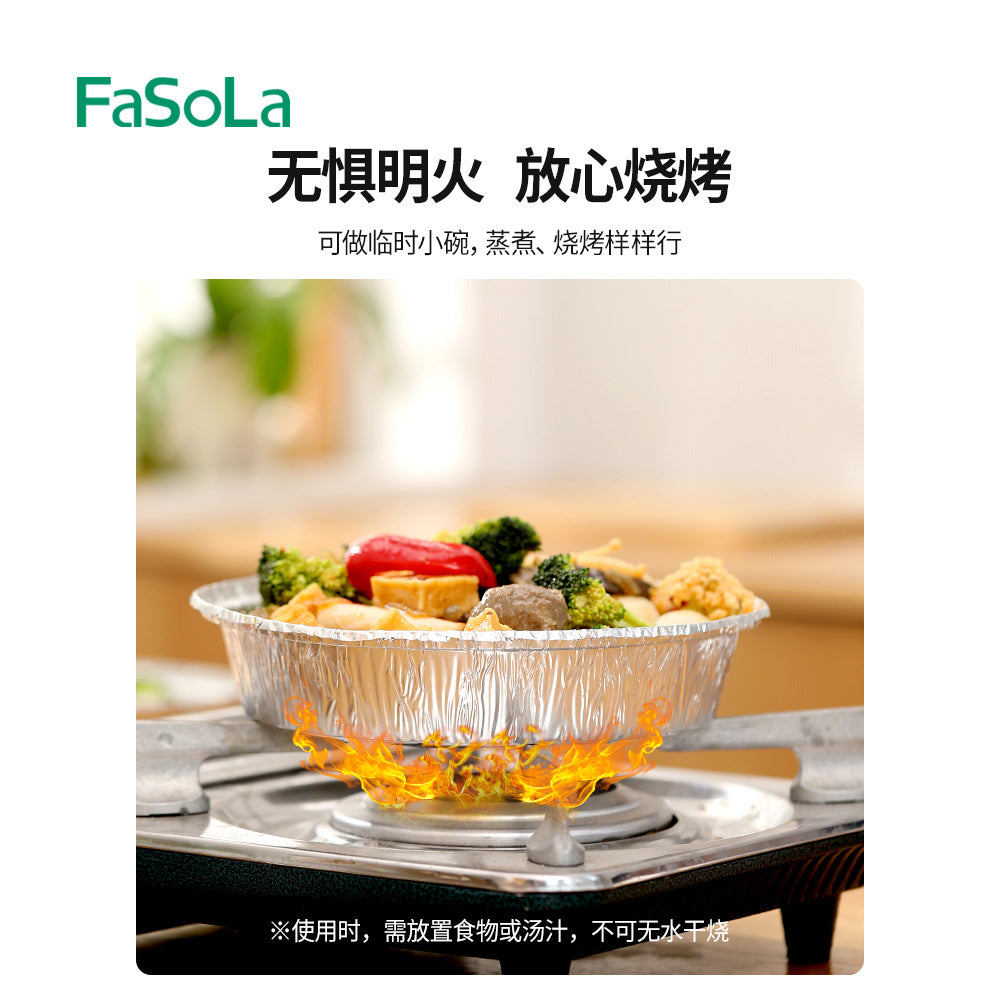 FaSoLa-Aluminum-Foil-Trays-Silver---Large,-Pack-of-10-1