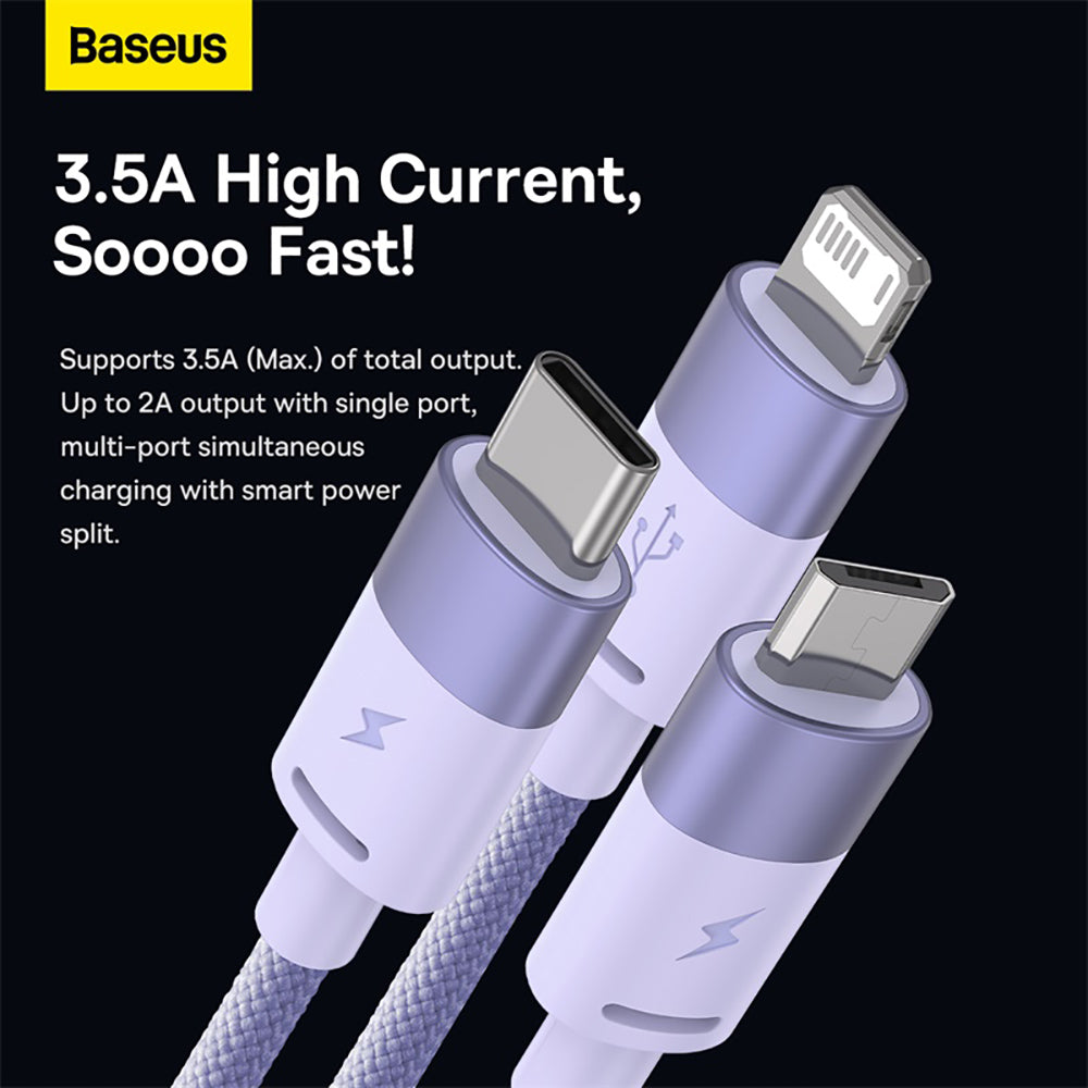 Baseus-StarSpeed-Series-3-in-1-Fast-Charging-Data-Cable-USB-to-M+L+C-3.5A-1.2m-Purple-1