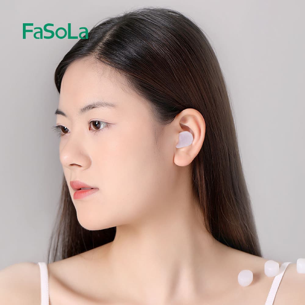 FaSoLa-Silicone-Earplugs---White,-6-Pieces-1