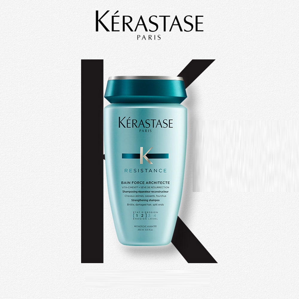 Kerastase Resistance Bain Force Architecte Strengthening Shampoo - 250ml