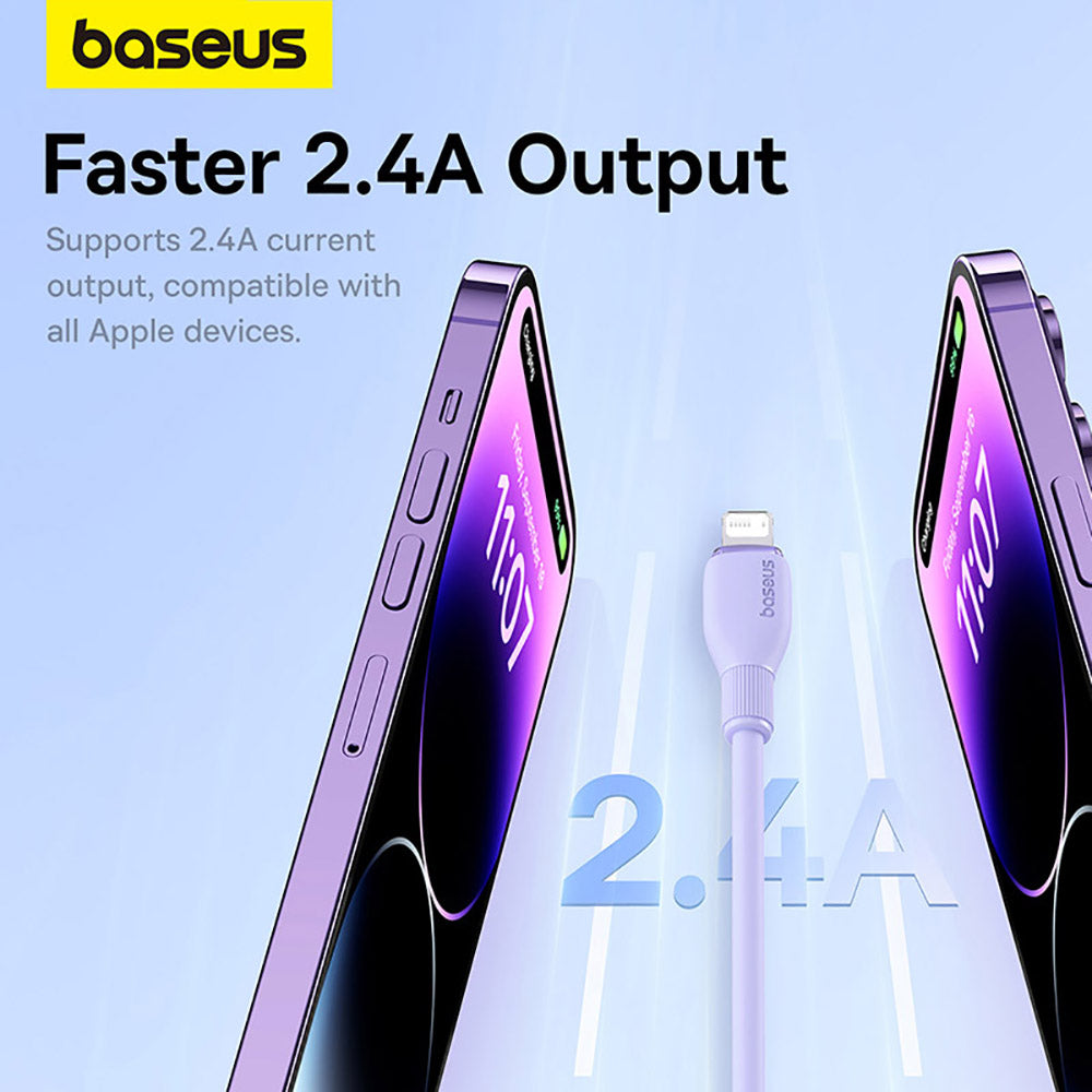 Baseus-Pudding-Series-Fast-Charging-Cable-USB-to-iP-2.4A-1.2m-Nebula-Purple-1