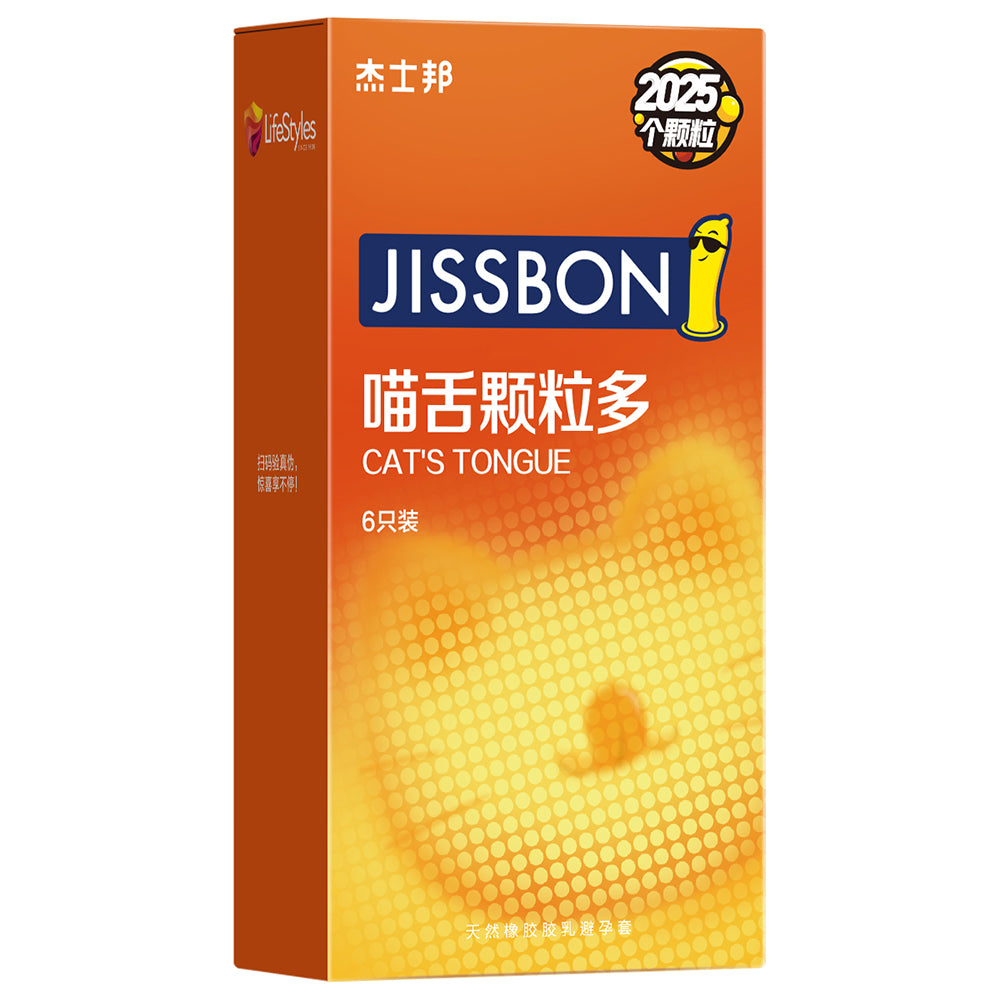 Jissbon-Cat's-Tongue-Condoms---6-Pieces-1