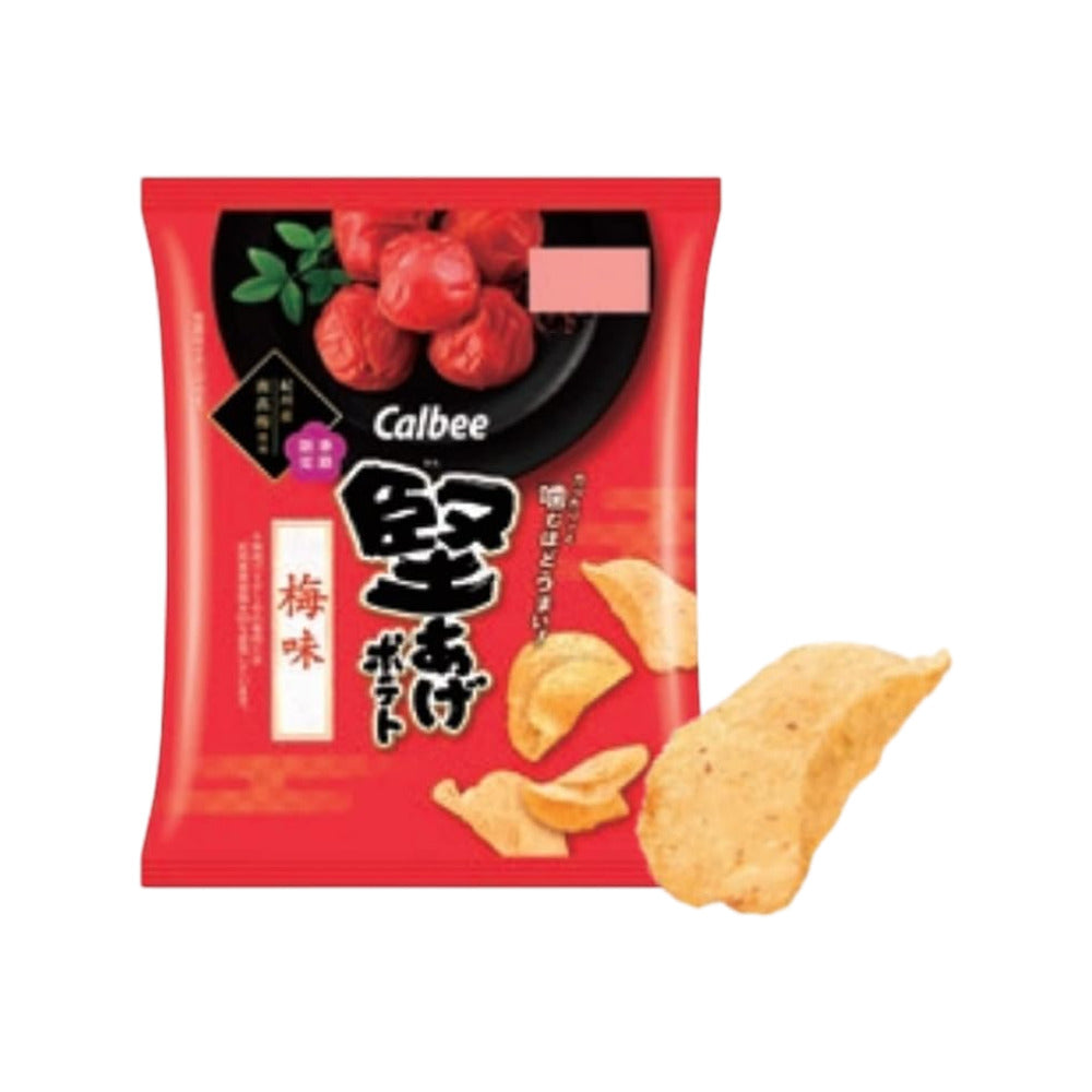 Calbee-Kata-Age-Potato-Chips---Ume-(Pickled-Plum)-Flavor-60g-–-Extra-Crunchy-Japanese-Kettle-Cooked-Snack-3