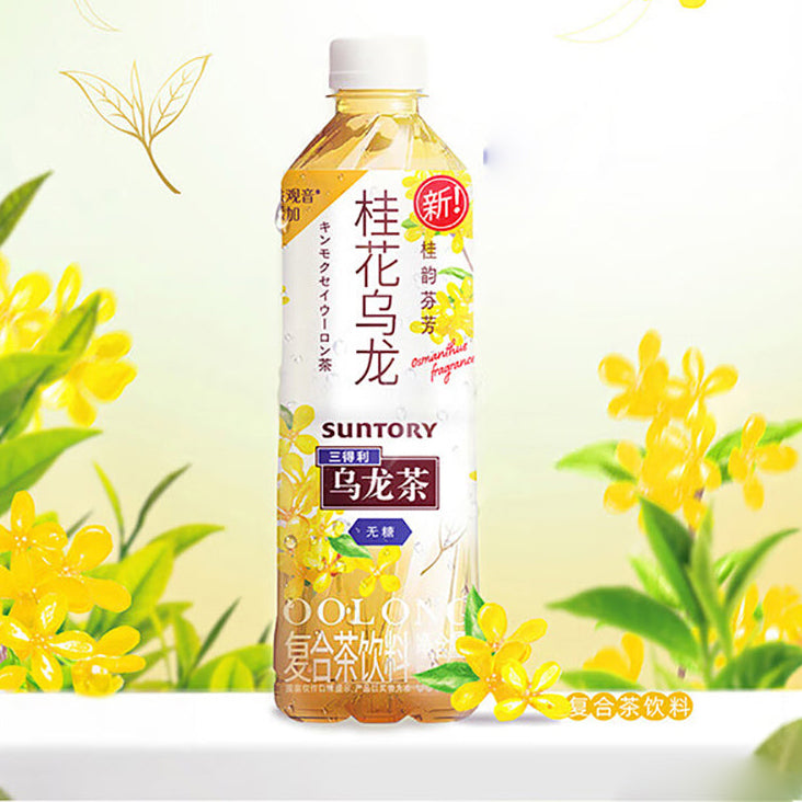 Suntory-Osmanthus-Oolong-Tea---Sugar-Free,-500ml-X2-1