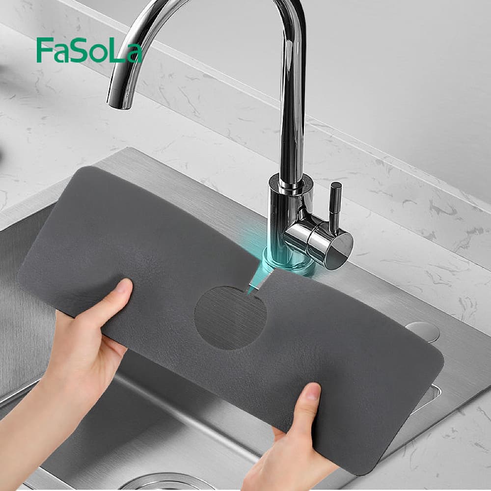 FaSoLa-Faucet-Absorbent-Mat---Grey,-38x13.8cm-1