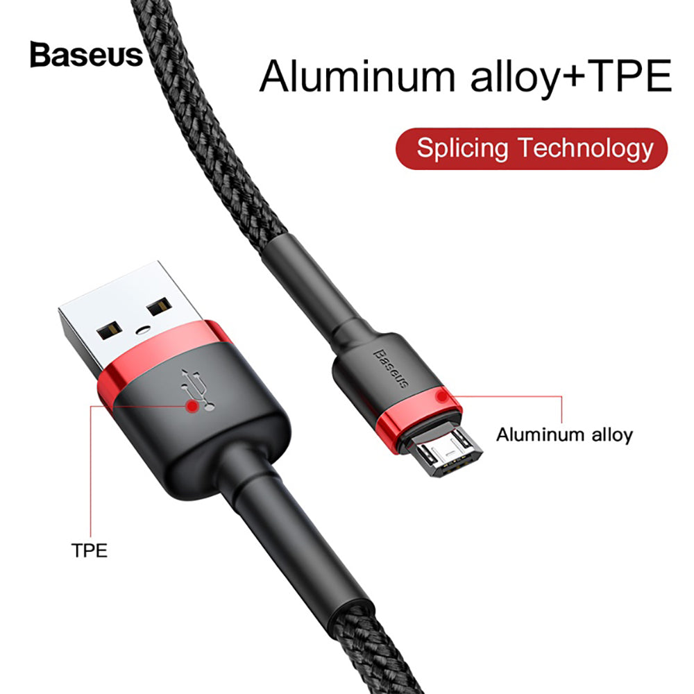 Baseus-Cafule-USB-to-Micro-USB-Cable-2A-3m---Red-and-Black-1