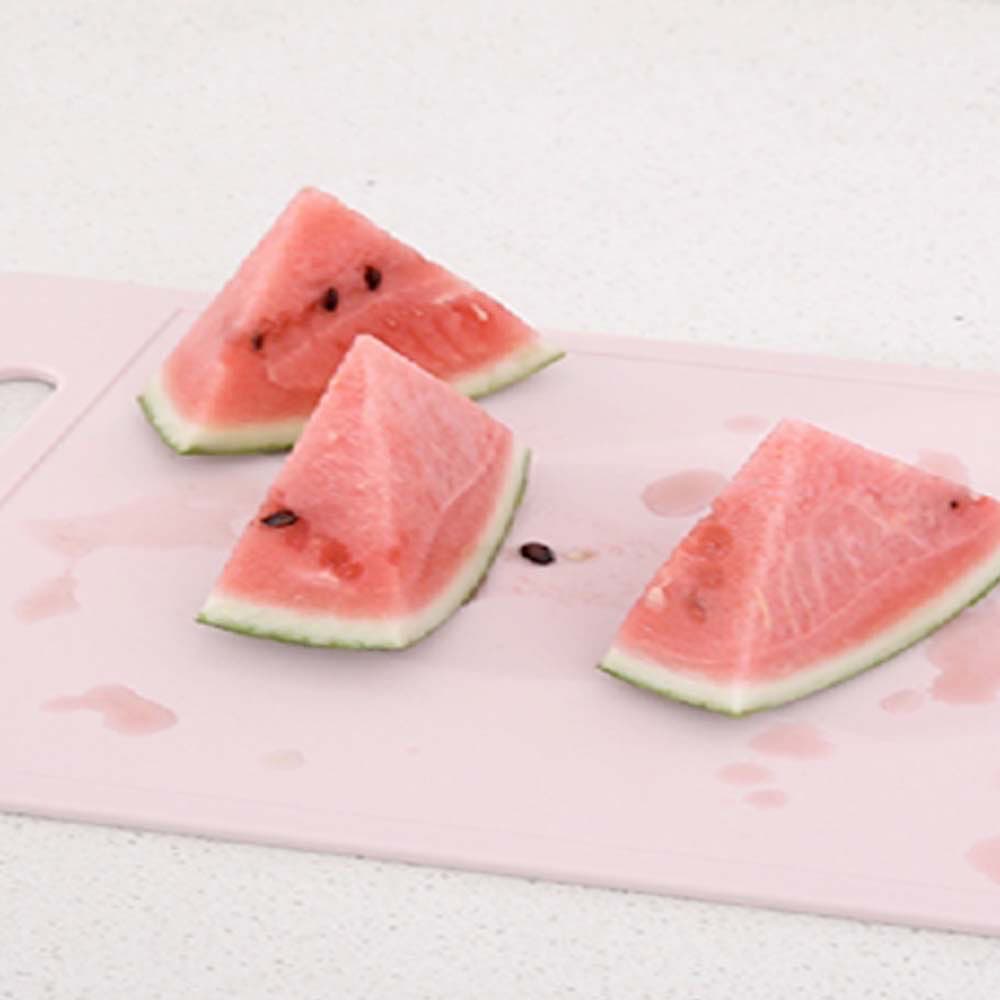 FaSoLa-Home-Plastic-Cutting-Board---Square,-Pink,-34.4*25*0.8cm-1