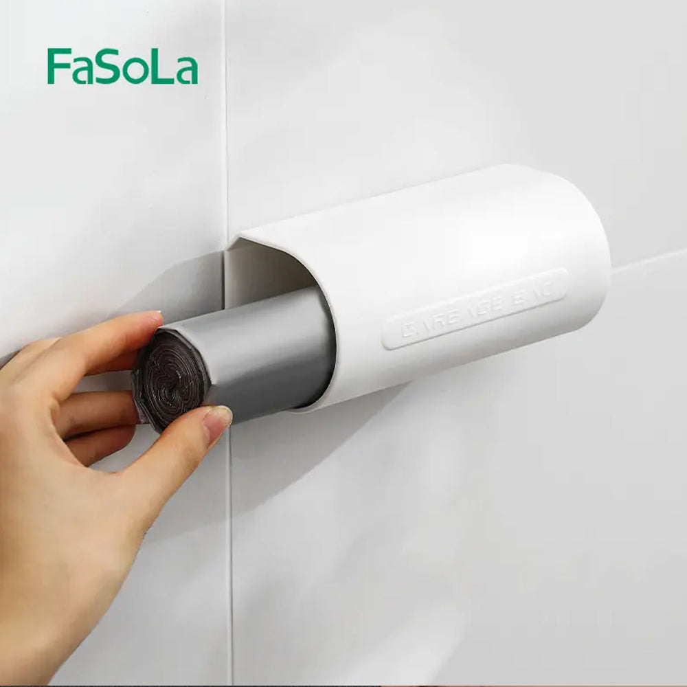 FaSoLa-Cylindrical-Garbage-Bag-Dispenser---White,-13.5*6*6.3cm-1