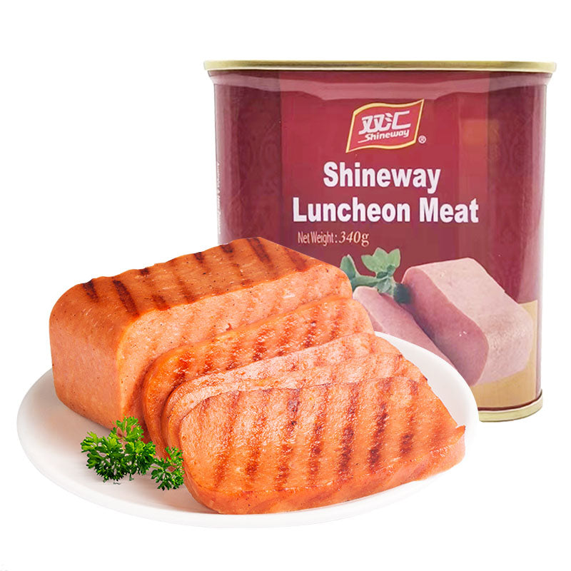 Shineway-Luncheon-Meat---53%-Meat-Content,-Red-Packaging,-340g-1