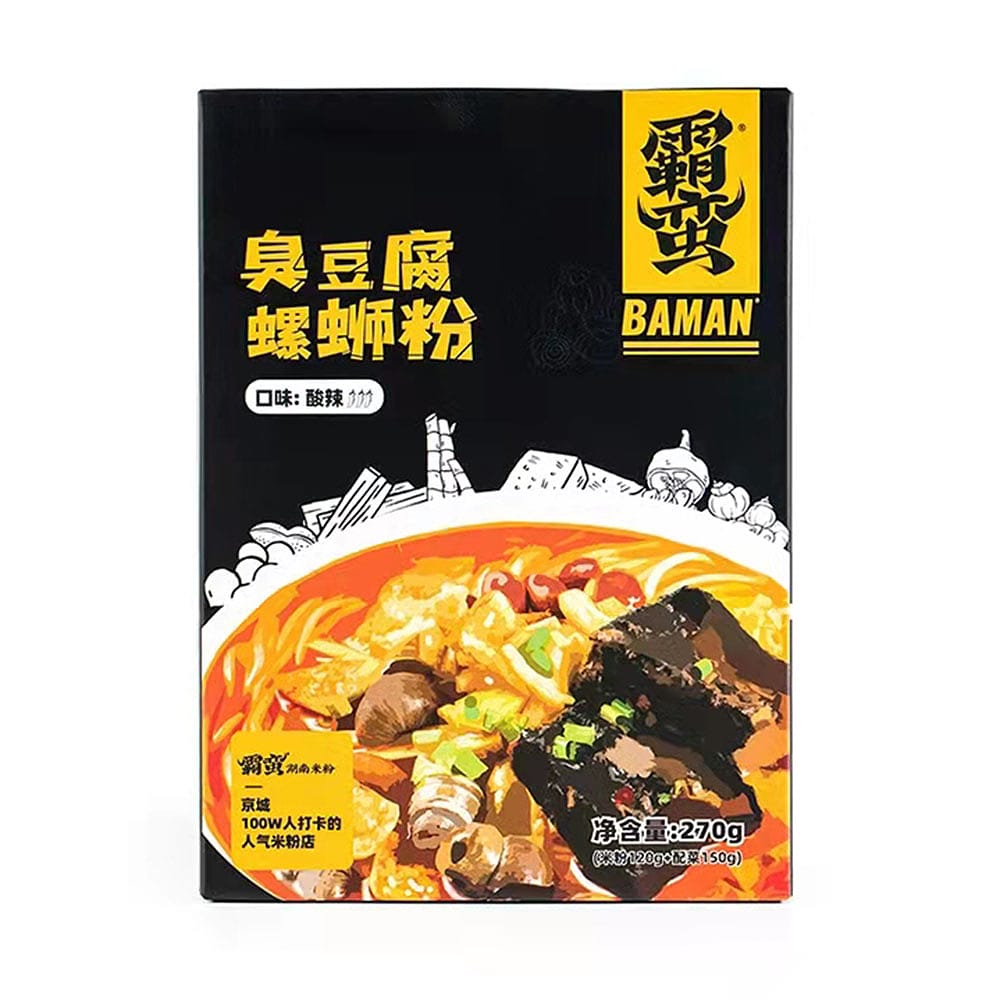 Baman-Stinky-Tofu-Snail-Noodles---Sour-&-Spicy-Flavor,-270g-1