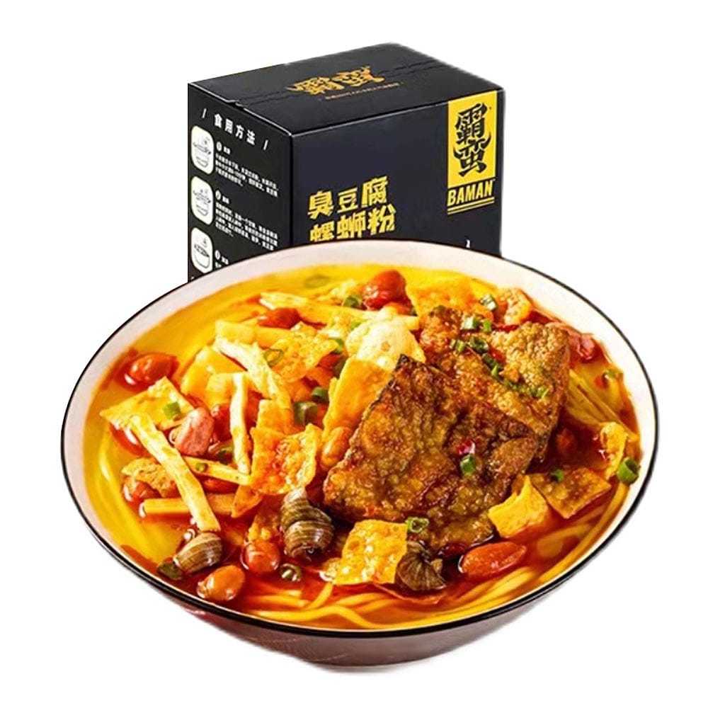 Baman-Stinky-Tofu-Snail-Noodles---Sour-&-Spicy-Flavor,-270g-1