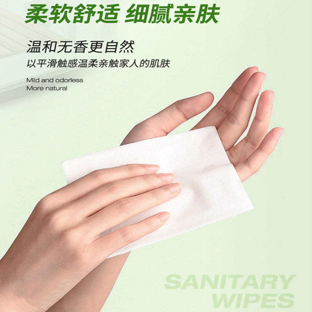 Haishi-Hainuo-Sanitising-Wet-Wipes,-Alcohol-Free-&-Skin-Friendly-–-80-Sheets-x-3-Packs-5