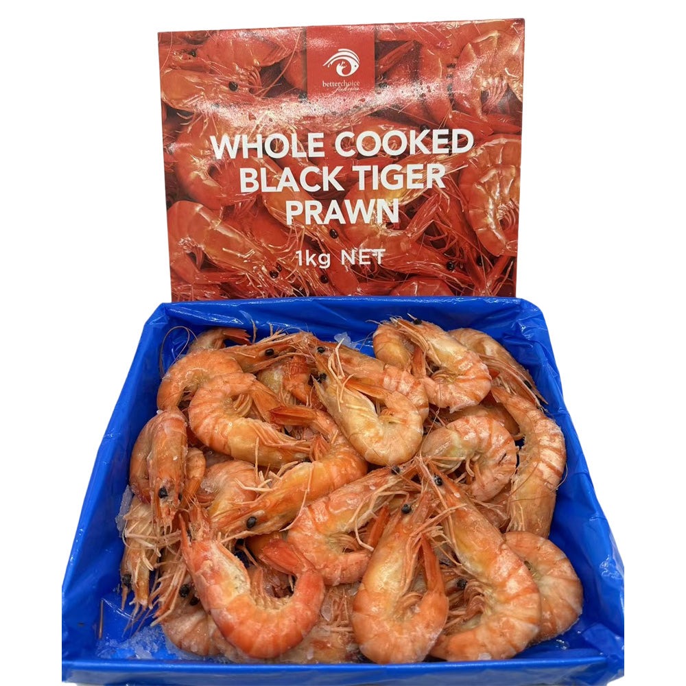 Whole-Cooked-Large-Thai-Sweet-Black-Tiger-Prawns---Gift-Box,-1kg-3