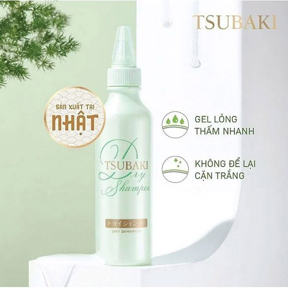 Shiseido-Instant-Salon-Hair-Dry-Shampoo-No-Rinse-Spray,-Green,-180g-1