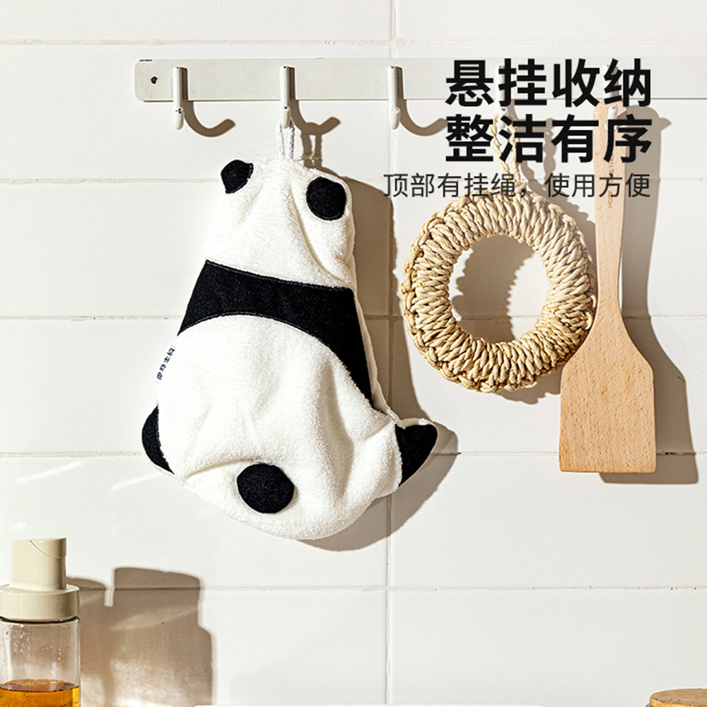 Modern-Housewife-Hand-Towel-with-Panda-Design---25x28.3cm-1