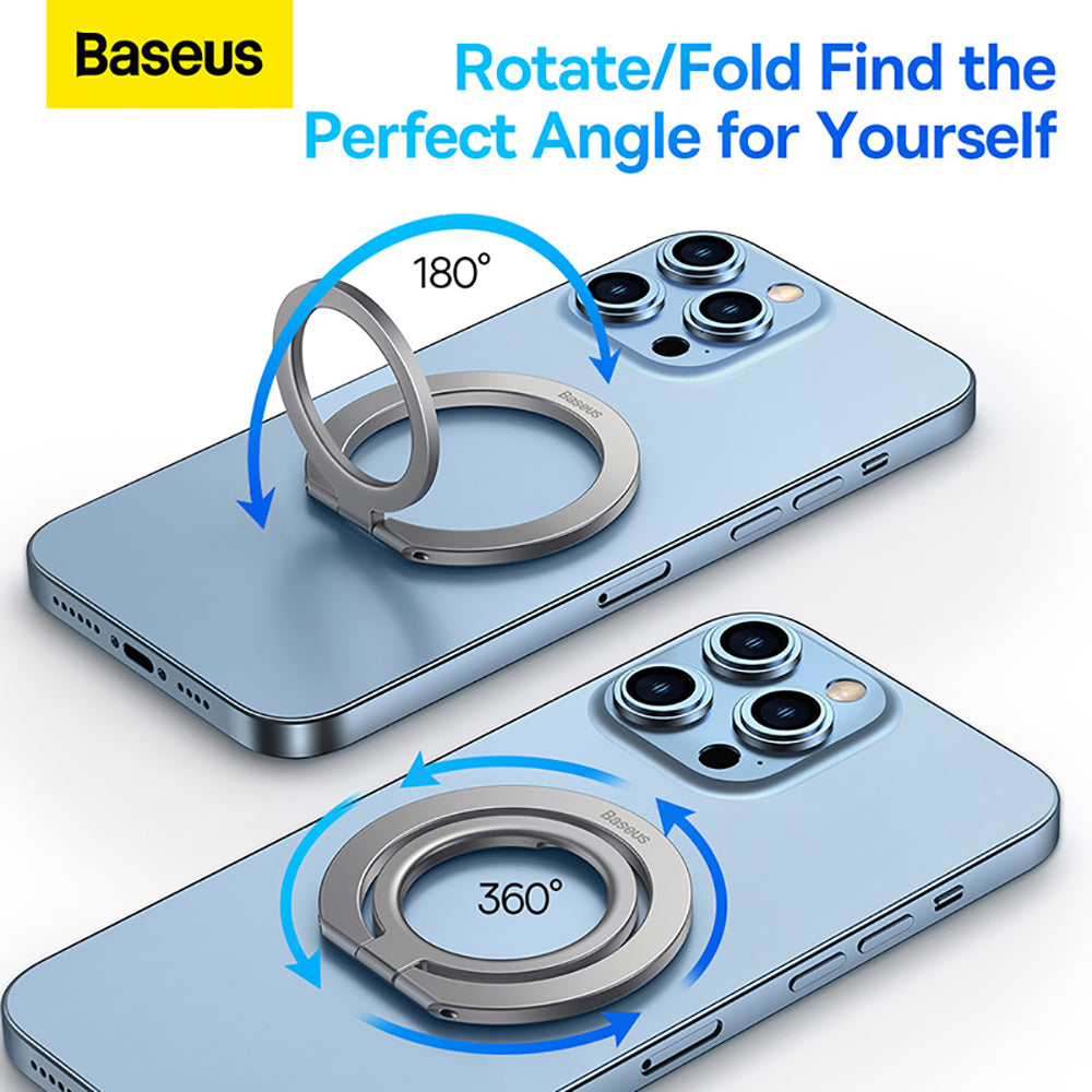 Baseus-Halo-Series-Foldable-Metal-Ring-Stand-(Single-ring)---Silver-1