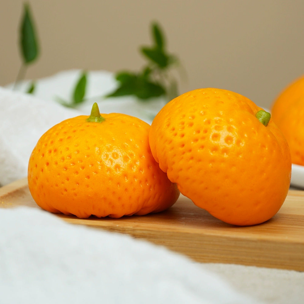 Fengzai-Frozen-Tangerine-Buns-–-10-Pieces,-350g---Mandarin-Shaped-Sweet-Buns-4