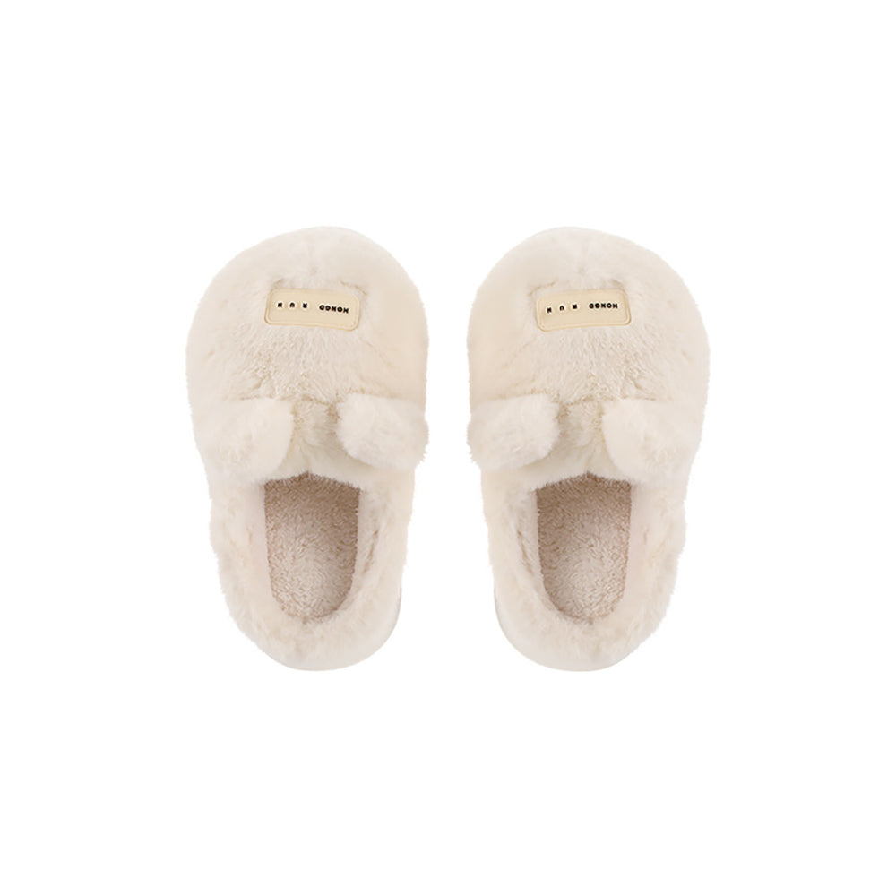 FaSoLa-Fun-Couple-Cotton-Slippers---Cream-White,-Size-40-41-1