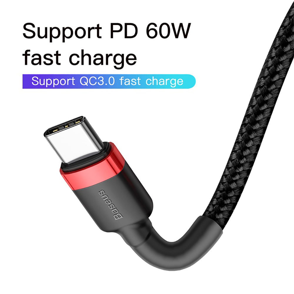 Baseus-Cafule-Series-Type-C-PD2.0-60W-Fast-Charging-Cable-1M---Red-and-Black-1