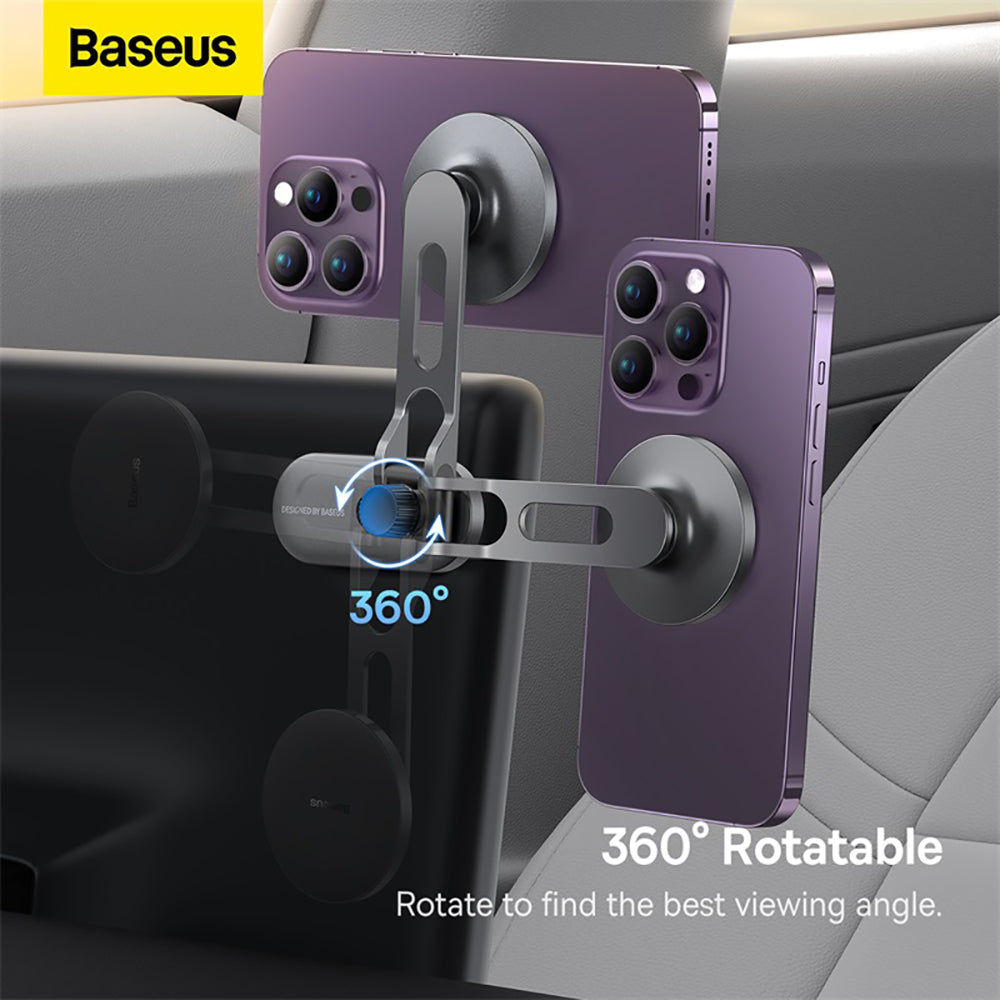 Baseus-T-Space-Metal-Folding-Car-Mount-Magnetic-Phone-Holder---Galactic-Silver-1